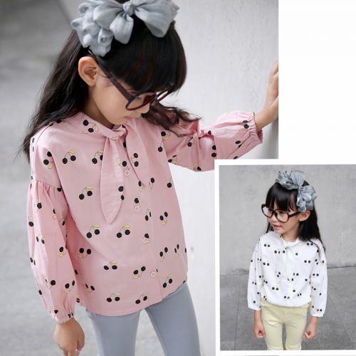 Chemise fille à manche longue - Ref 2084631