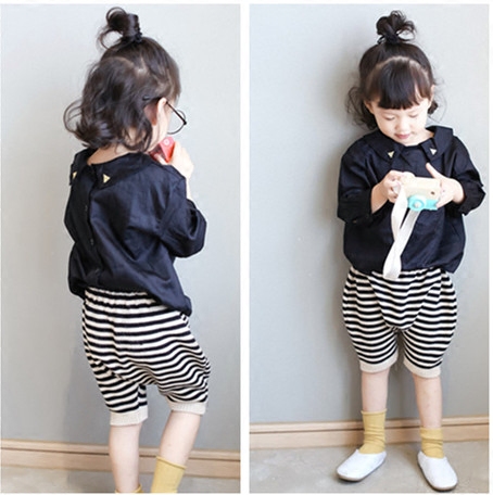 Chemise fille à manche longue - Ref 2084660