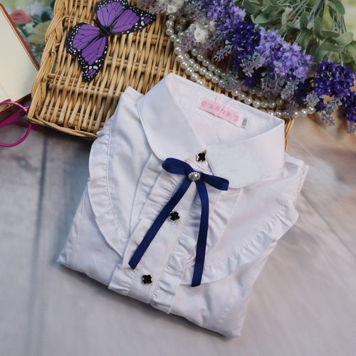 Chemise fille à manche longue - Ref 2084714