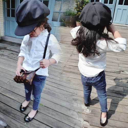 Chemise fille GRDD à manche longue - Ref 2084748