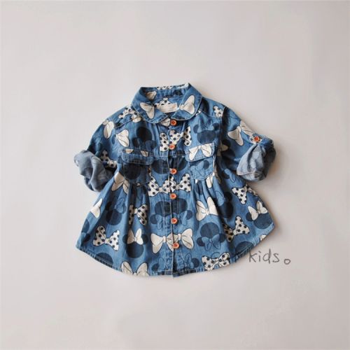 Chemise fille à manche longue - Ref 2084788