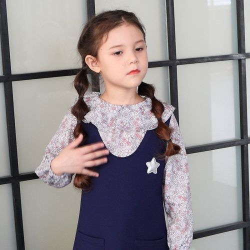 Chemise fille à manche longue - Ref 2084830