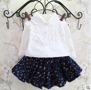 Chemise fille EHHE à manche longue - Ref 2084891