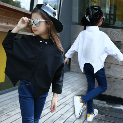 Chemise fille à manche longue - Ref 2084952