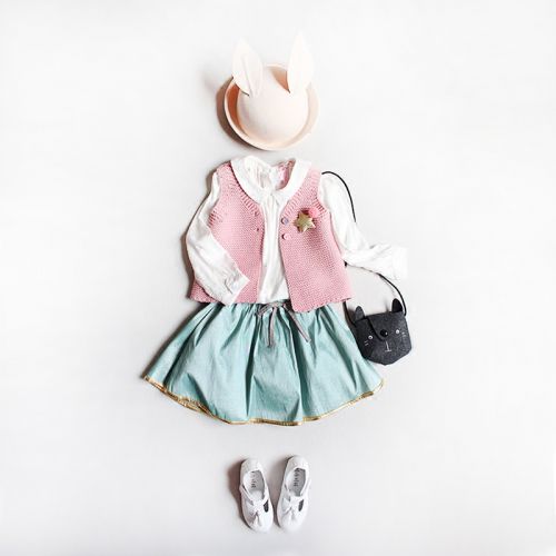 Chemise fille à manche longue - Ref 2084971