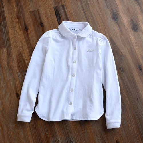 Chemise fille à manche longue - Ref 2084989