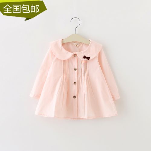 Chemise fille à manche longue - Ref 2084994