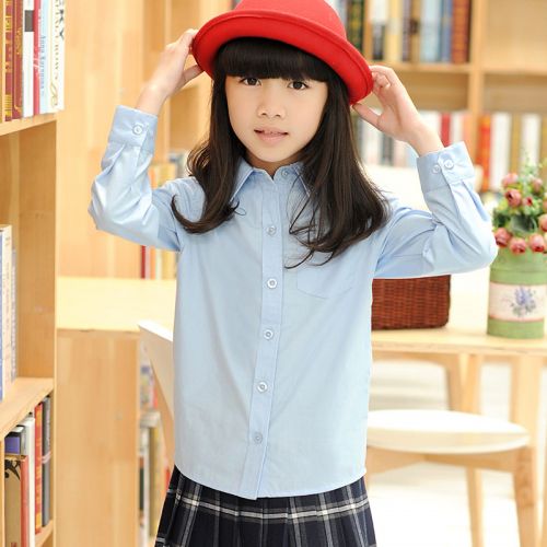 Chemise fille à manche longue - Ref 2085013