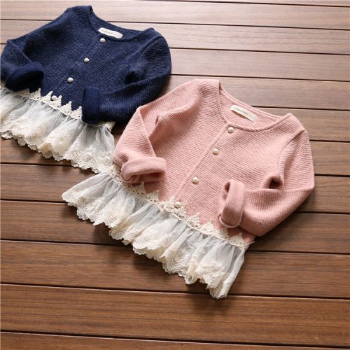 Chemise fille à manche longue - Ref 2085033