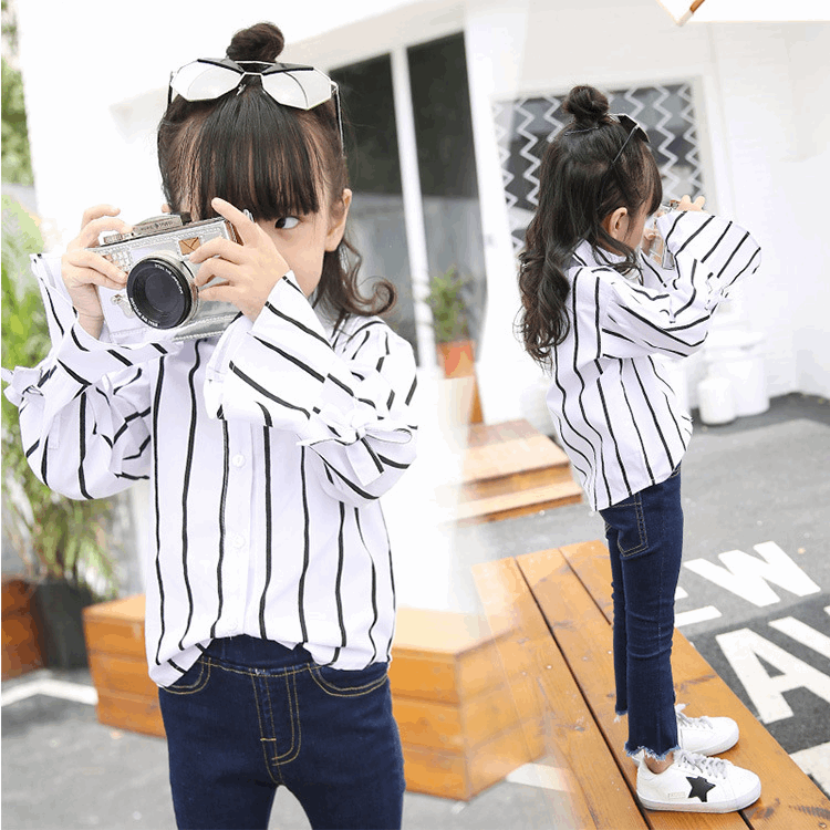 Chemise fille JULEP COUTURE à manche longue - Ref 2085050