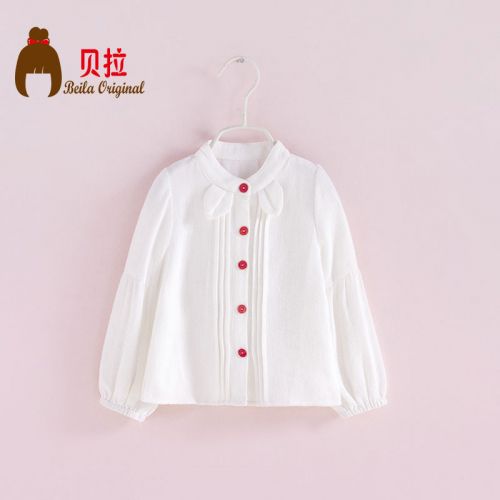 Chemise fille à manche longue - Ref 2085055