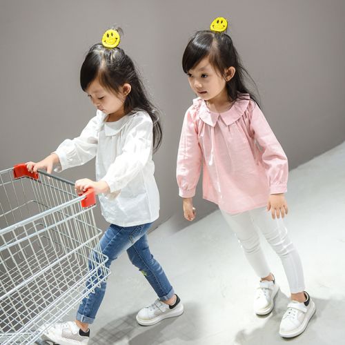 Chemise fille à manche longue - Ref 2085056