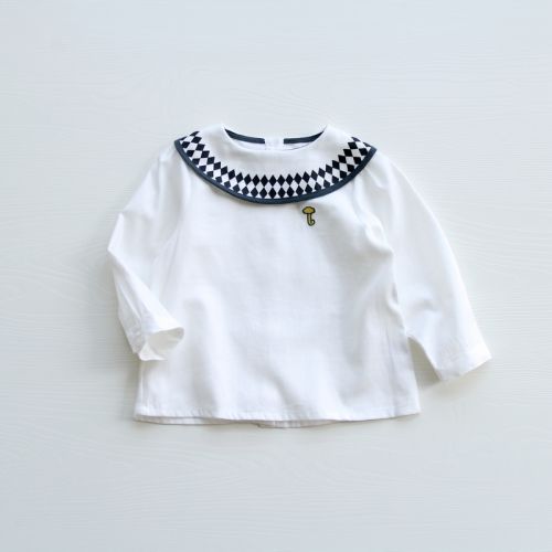 Chemise fille à manche longue - Ref 2085079