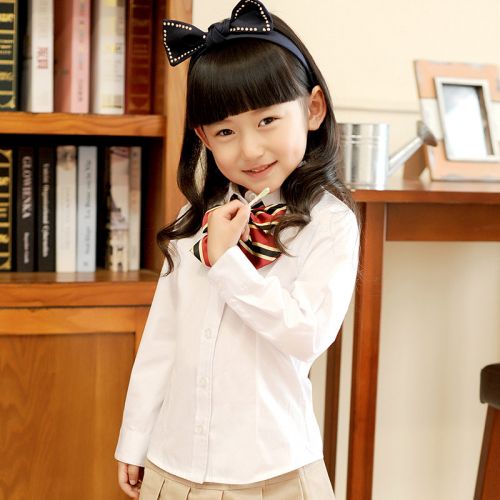 Chemise fille à manche longue - Ref 2085100