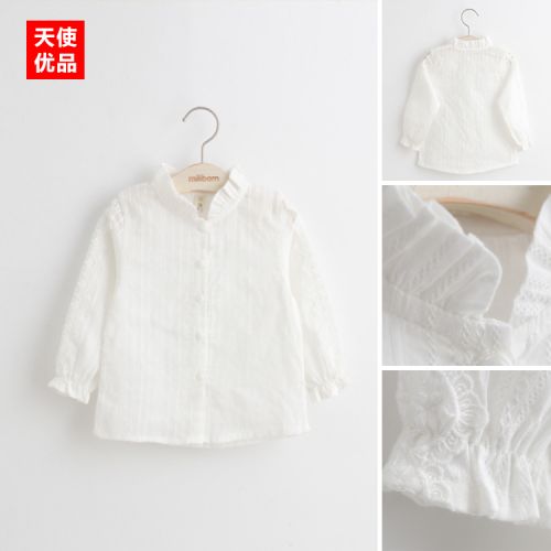 Chemise fille à manche longue - Ref 2085111