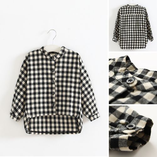 Chemise fille à manche longue - Ref 2085119