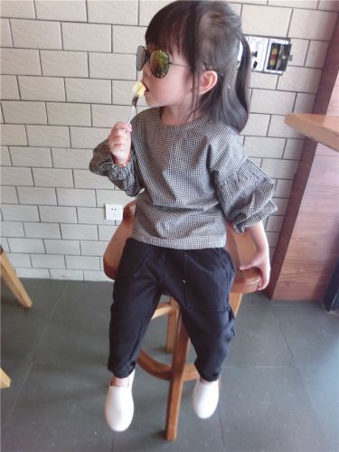 Chemise fille TOTOBABY à manche longue - Ref 2085122