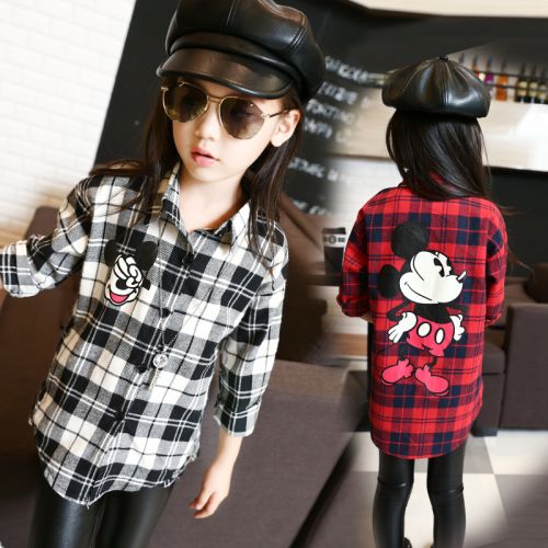 Chemise fille à manche longue - Ref 2085130
