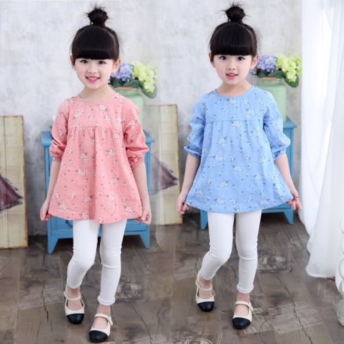 Chemise fille à manche longue - Ref 2085151
