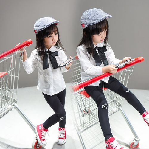 Chemise fille à manche longue - Ref 2085180