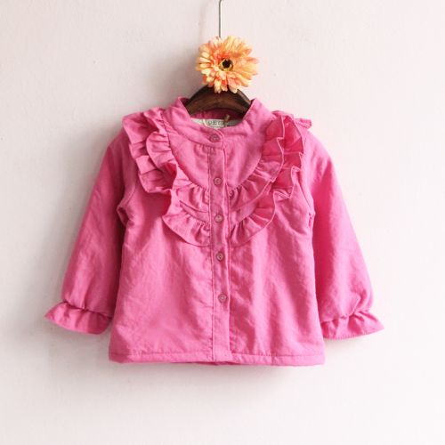 Chemise fille à manche longue - Ref 2085202