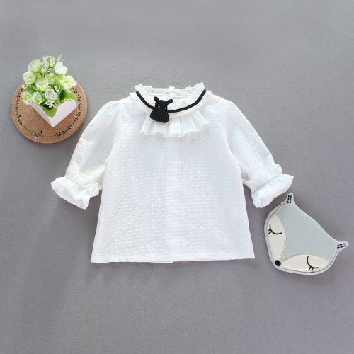 Chemise fille à manche longue - Ref 2085237