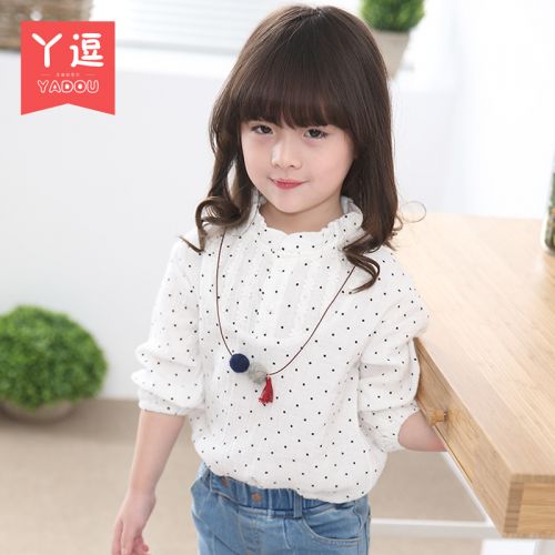 Chemise fille à manche longue - Ref 2085240
