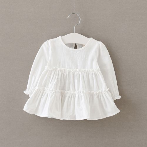 Chemise fille à manche longue - Ref 2085247