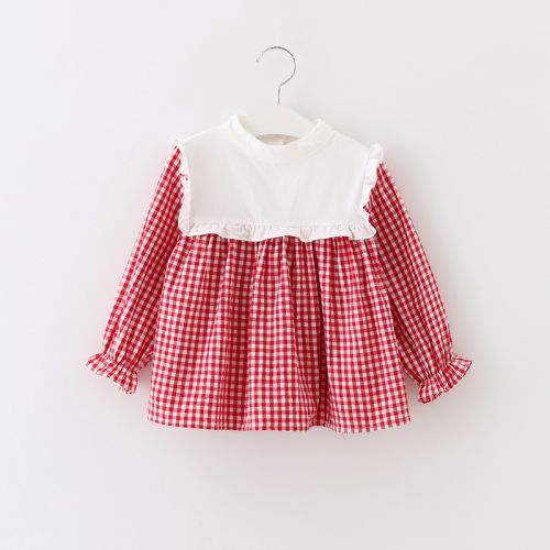 Chemise fille à manche longue - Ref 2085248