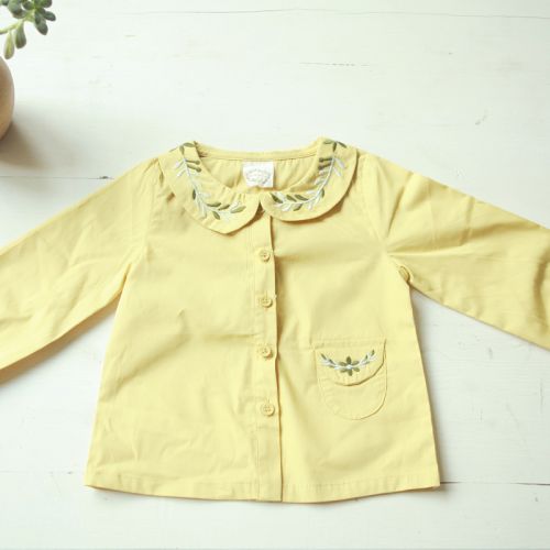 Chemise fille à manche longue - Ref 2085261