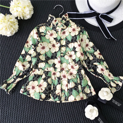 Chemise fille à manche longue - Ref 2085266