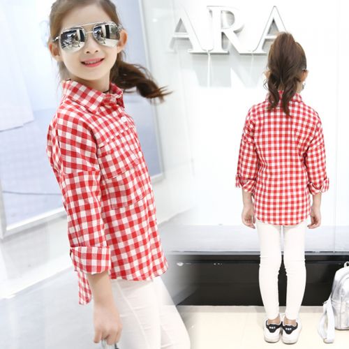 Chemise fille à manche longue - Ref 2085283