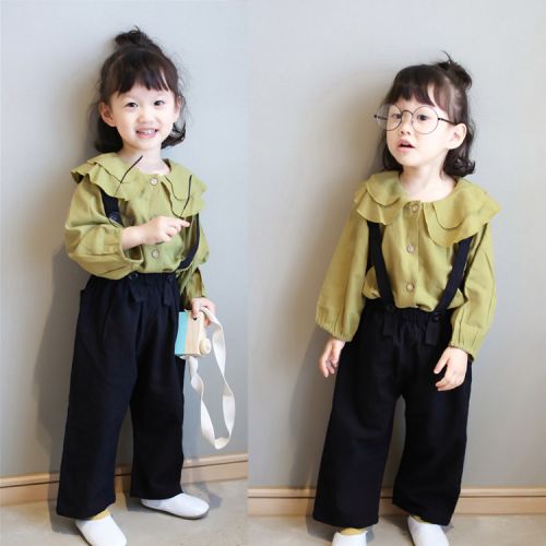 Chemise fille à manche longue - Ref 2085304