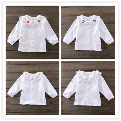 Chemise fille CLUB BABY à manche longue - Ref 2085320