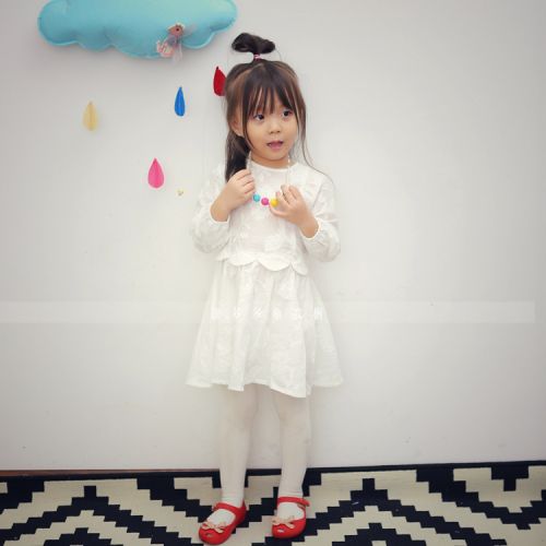 Chemise fille à manche longue - Ref 2085374