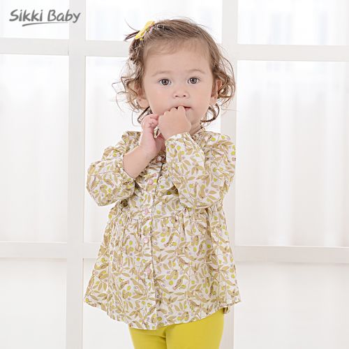 Chemise fille SIKKI BABY à manche longue - Ref 2085383