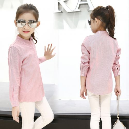 Chemise fille à manche longue - Ref 2085404