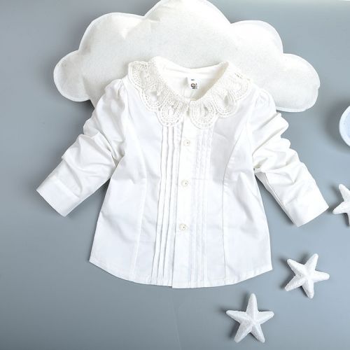 Chemise fille à manche longue - Ref 2085409