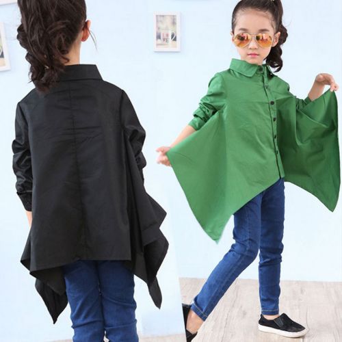 Chemise fille à manche longue - Ref 2085421