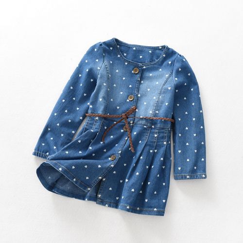 Chemise fille à manche longue - Ref 2085428