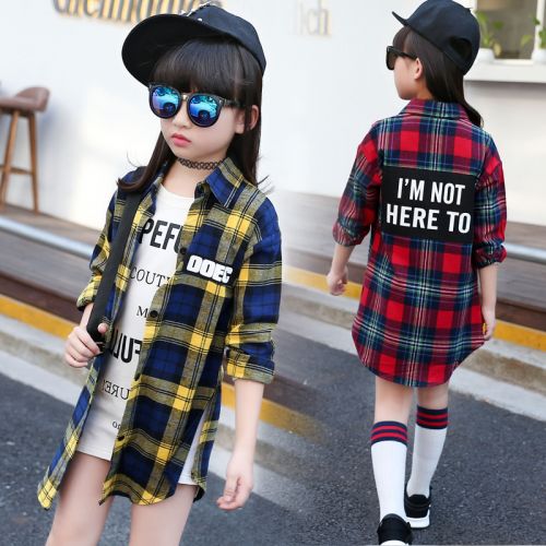 Chemise fille à manche longue - Ref 2085453