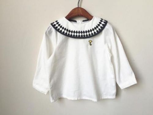 Chemise fille à manche longue - Ref 2085466