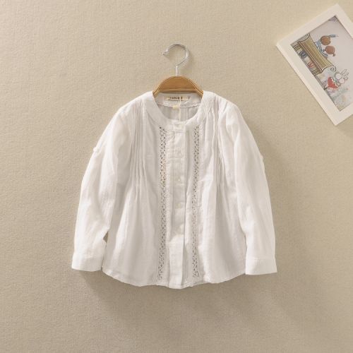 Chemise fille à manche longue - Ref 2085476