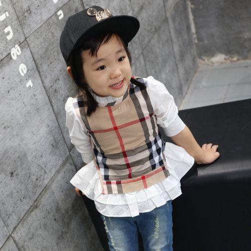 Chemise fille à manche longue - Ref 2085477