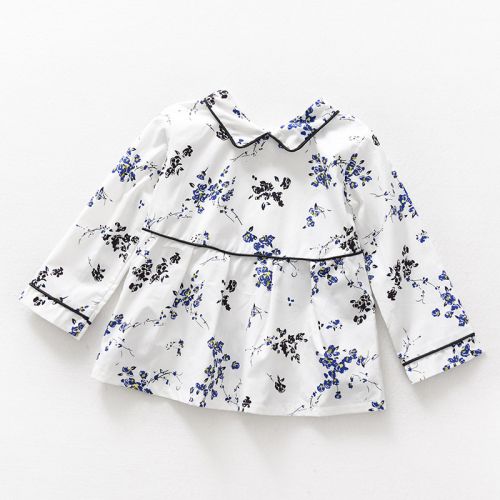 Chemise fille à manche longue - Ref 2085509