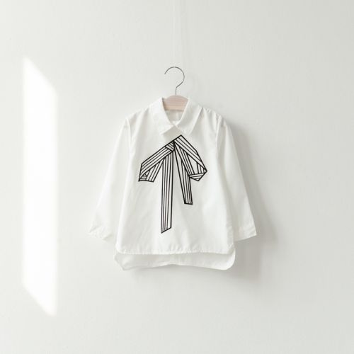 Chemise fille à manche longue - Ref 2085512