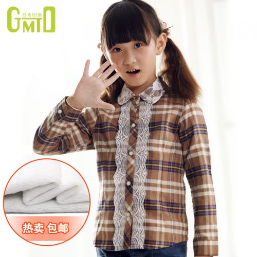 Chemise fille à manche longue - Ref 2085547