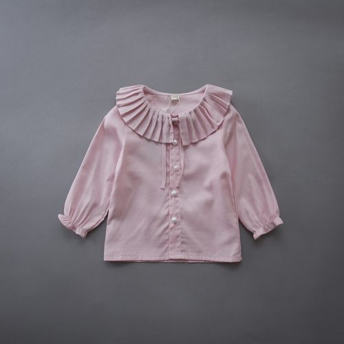 Chemise fille à manche longue - Ref 2085557