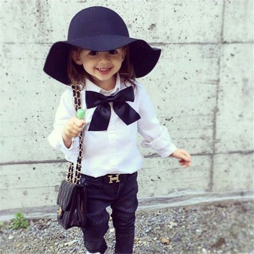 Chemise fille à manche longue - Ref 2085558