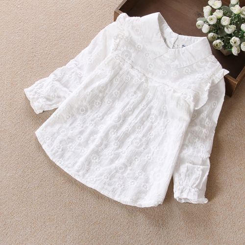 Chemise fille à manche longue - Ref 2085595